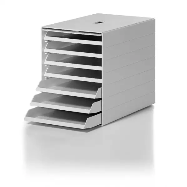 Durable Idealbox Plus lådskåp, 7, Grå