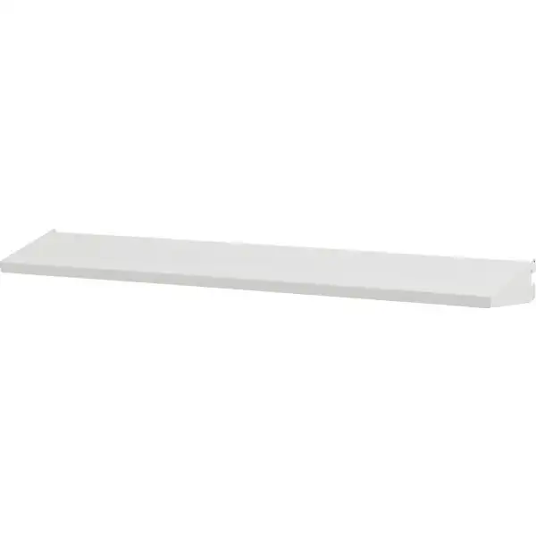 Elfa vändbar metallhylla 60, 598x115 mm, Vit