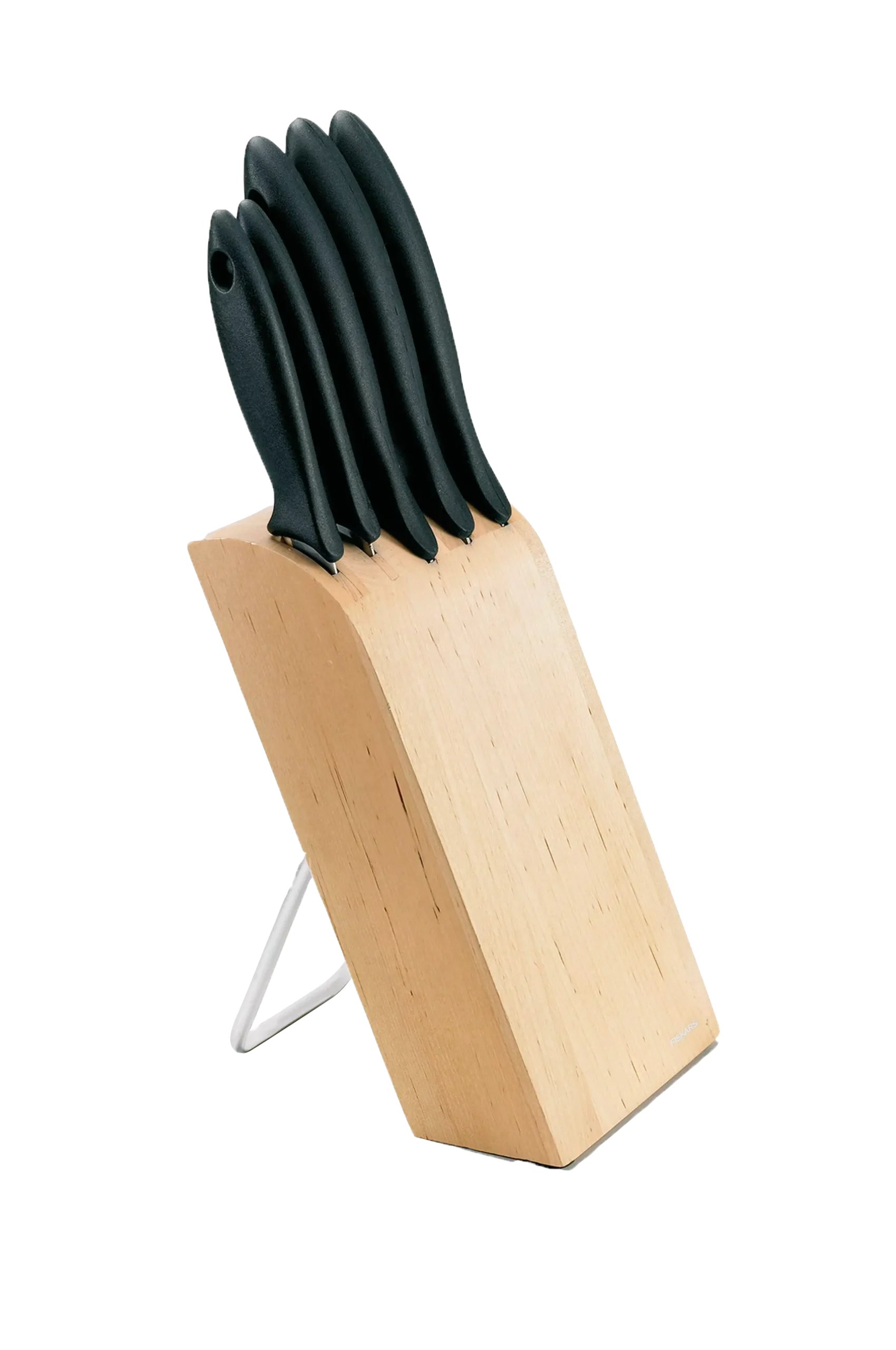 Knivblock med 5 knivar Essential