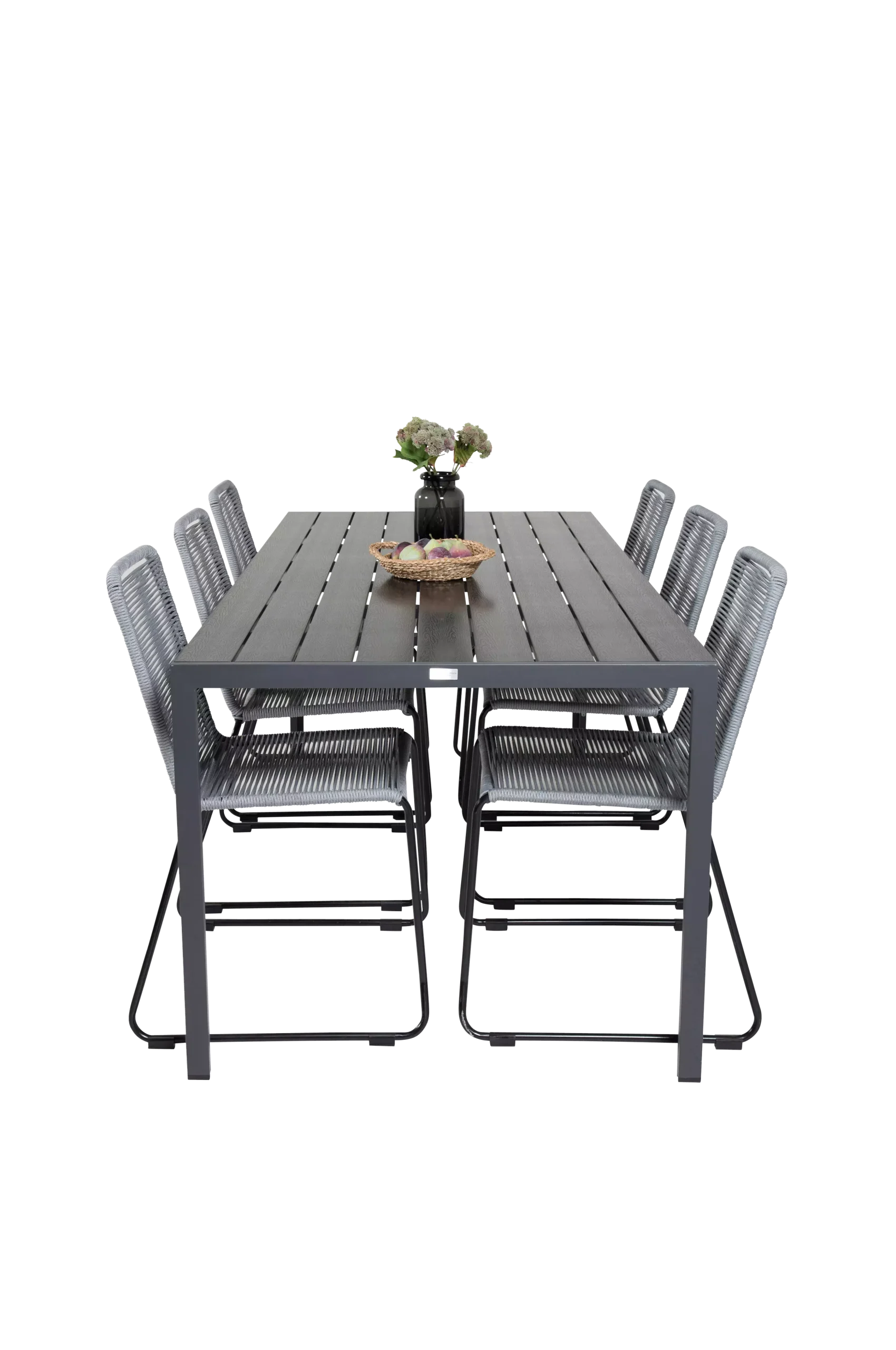 Matbord Bliss och 6st Levis mat stol