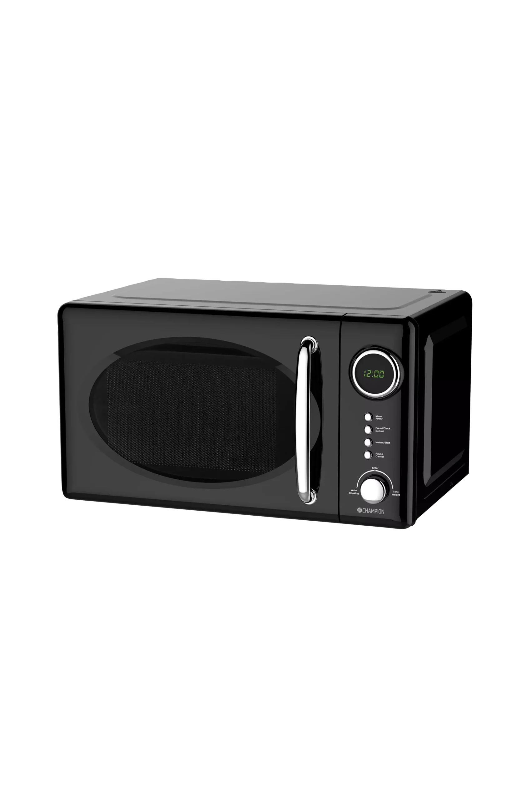 Mikrovågsugn 20L 700W Retro Svart MW025