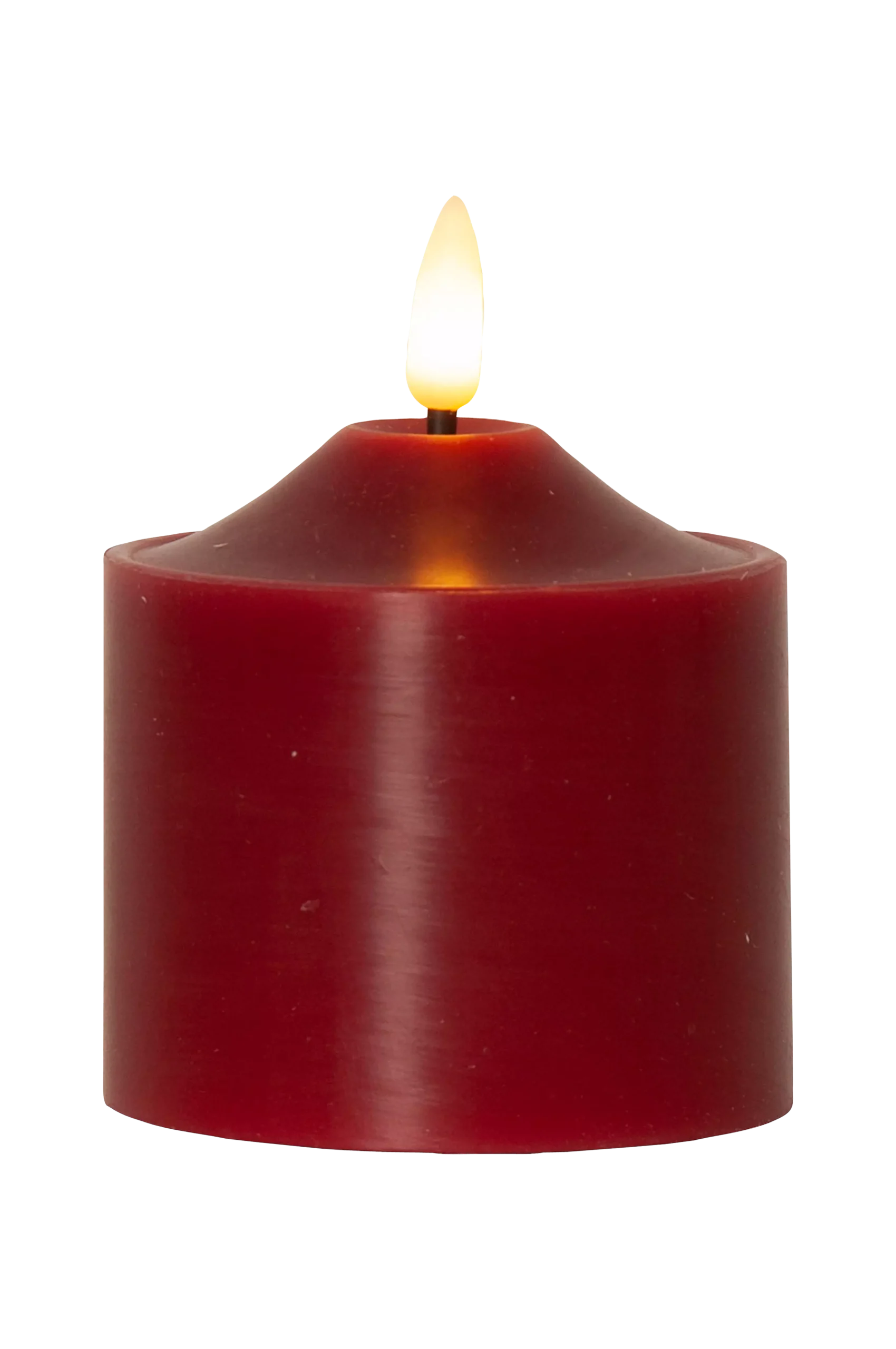 LED Blockljus Flamme 9,5cm