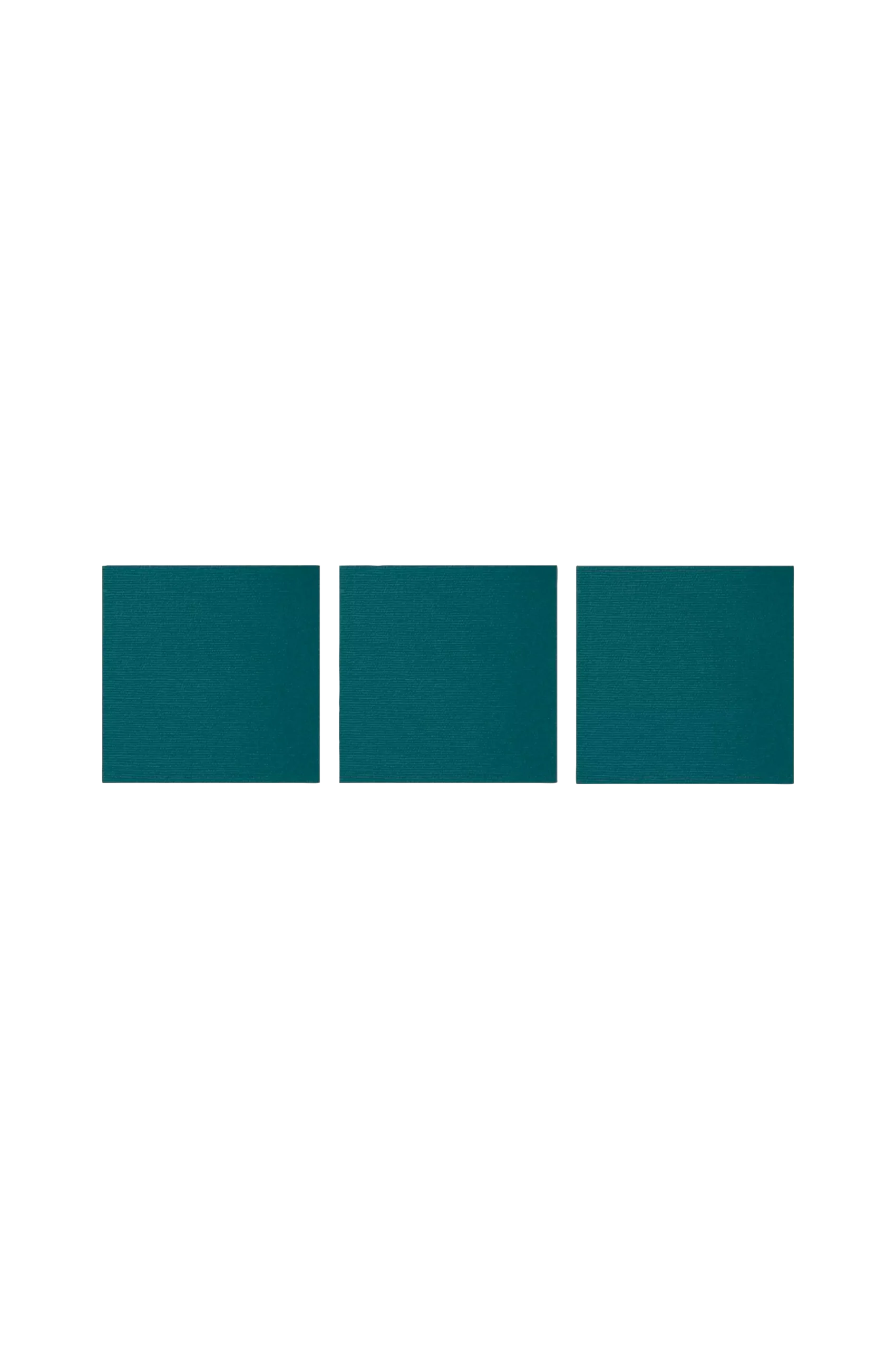 Servetter Canvas Emb. 33x33 cm 3 st 15-pack