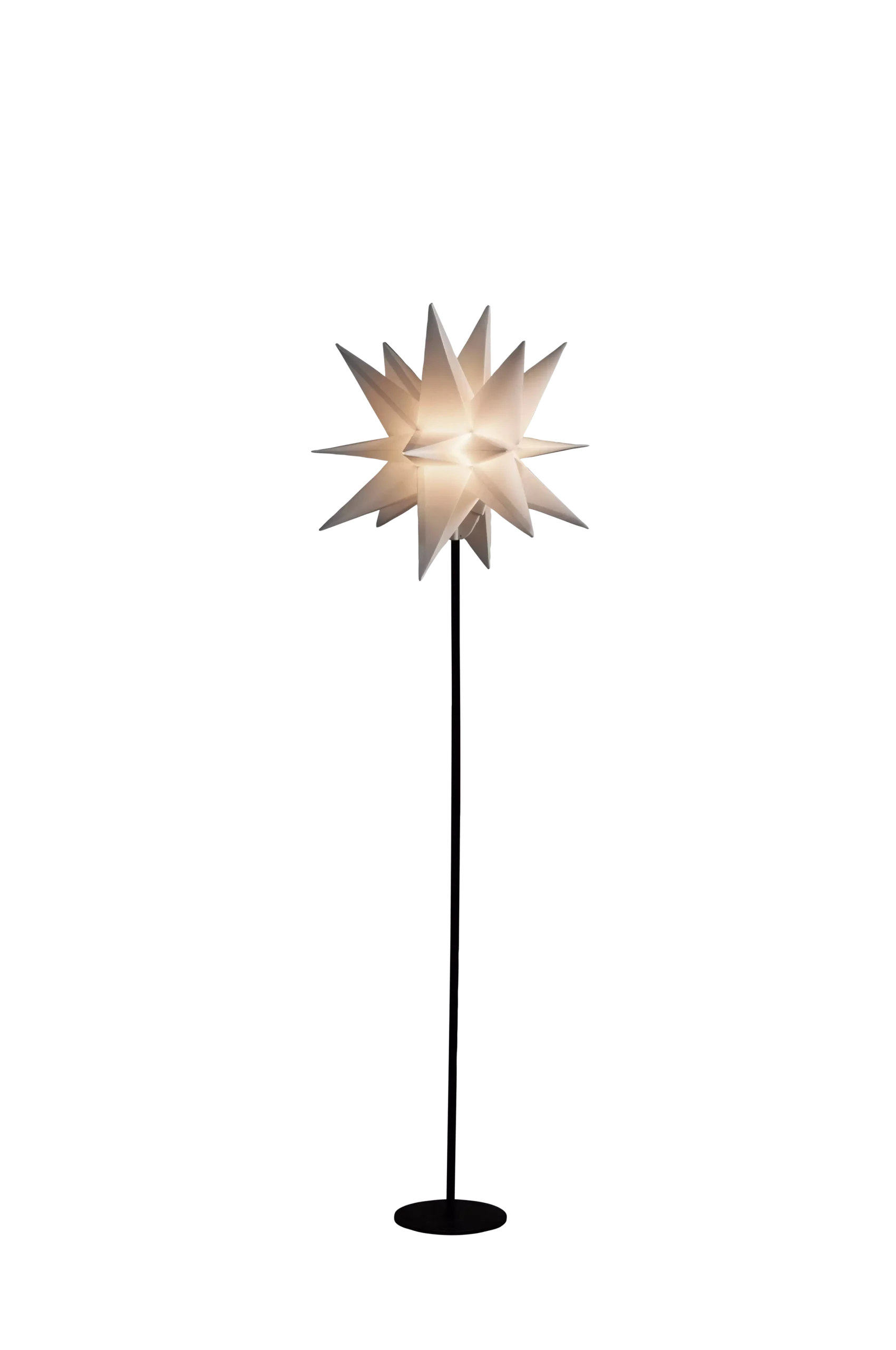 3-D Plaststjärna LED höjd 120 cm