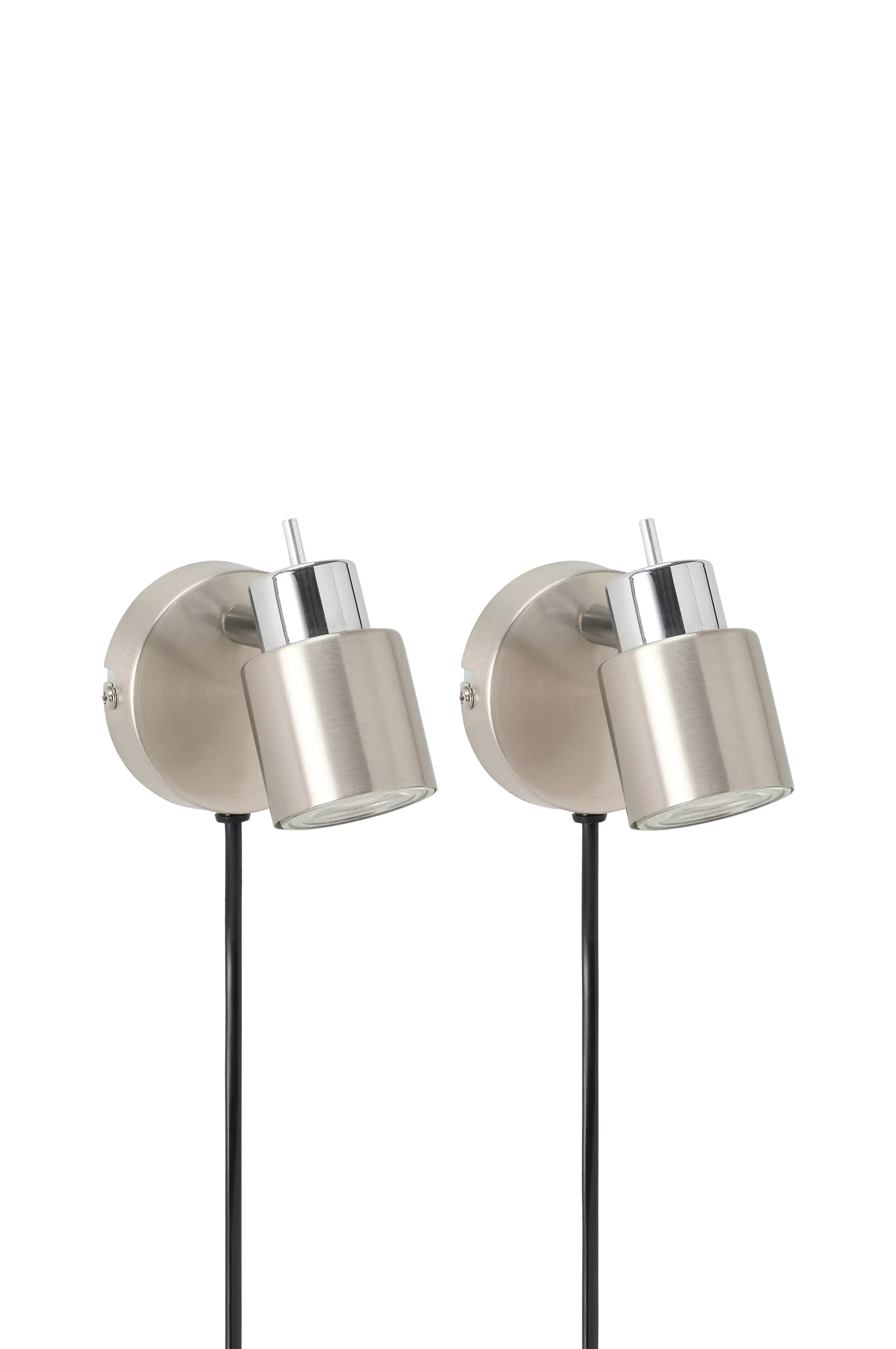 Vägglampa Nicky 2-pack
