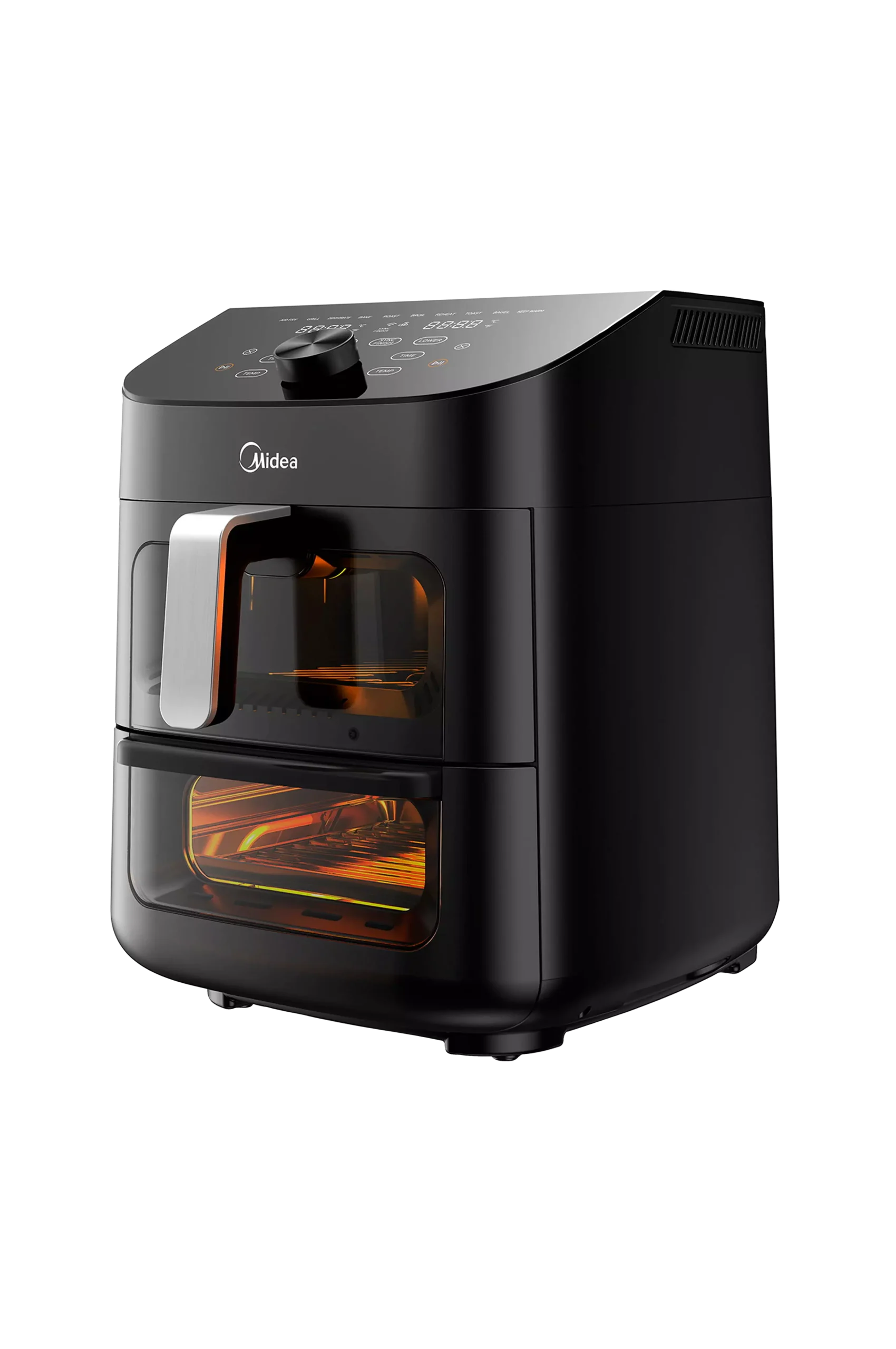 Airfryer 2 i 1 Kombination Med Ugn 6,4 + 4,4 Liter