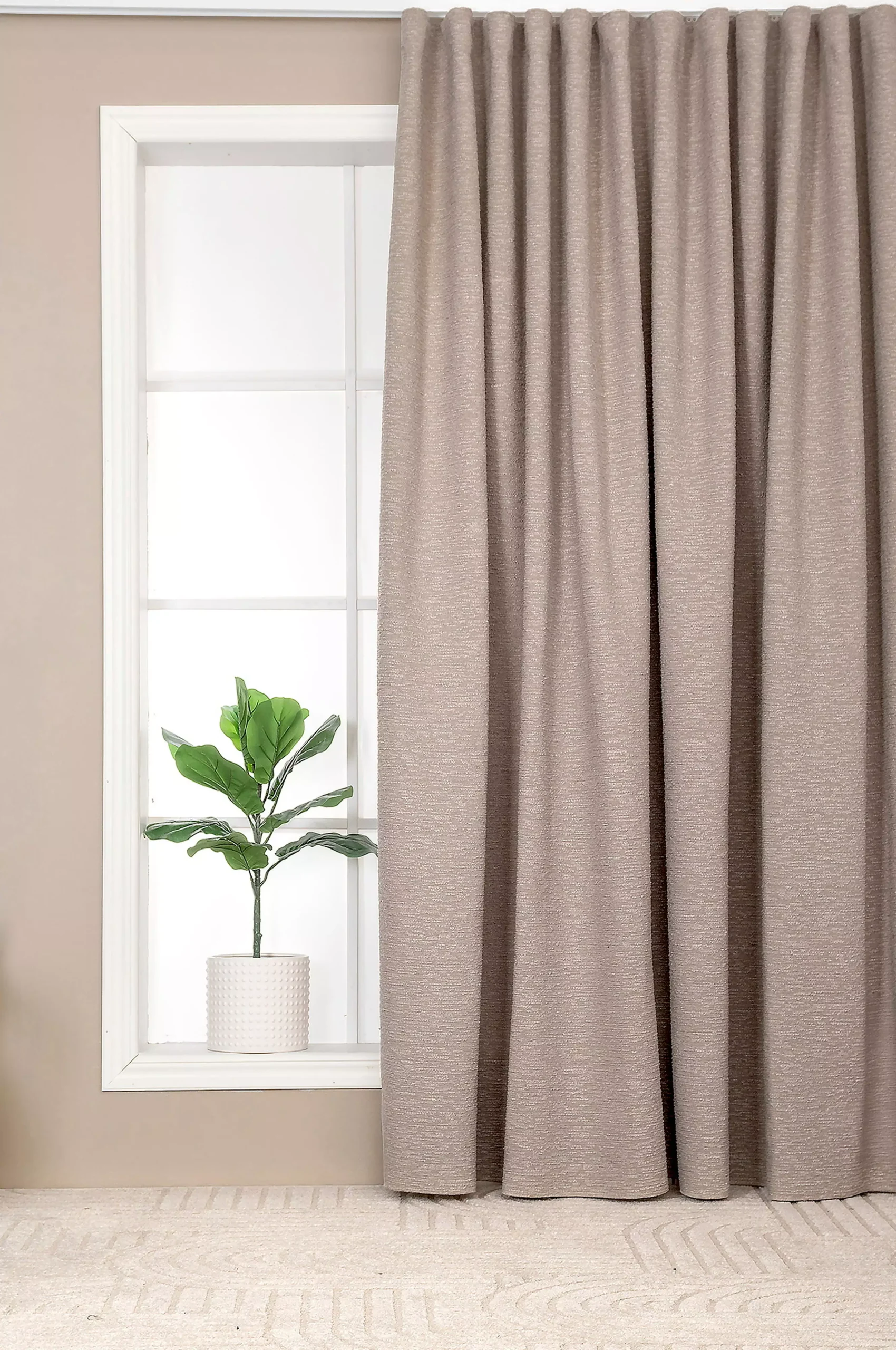 Bouclé Gardin Extra Bred Hilma 268x280cm
