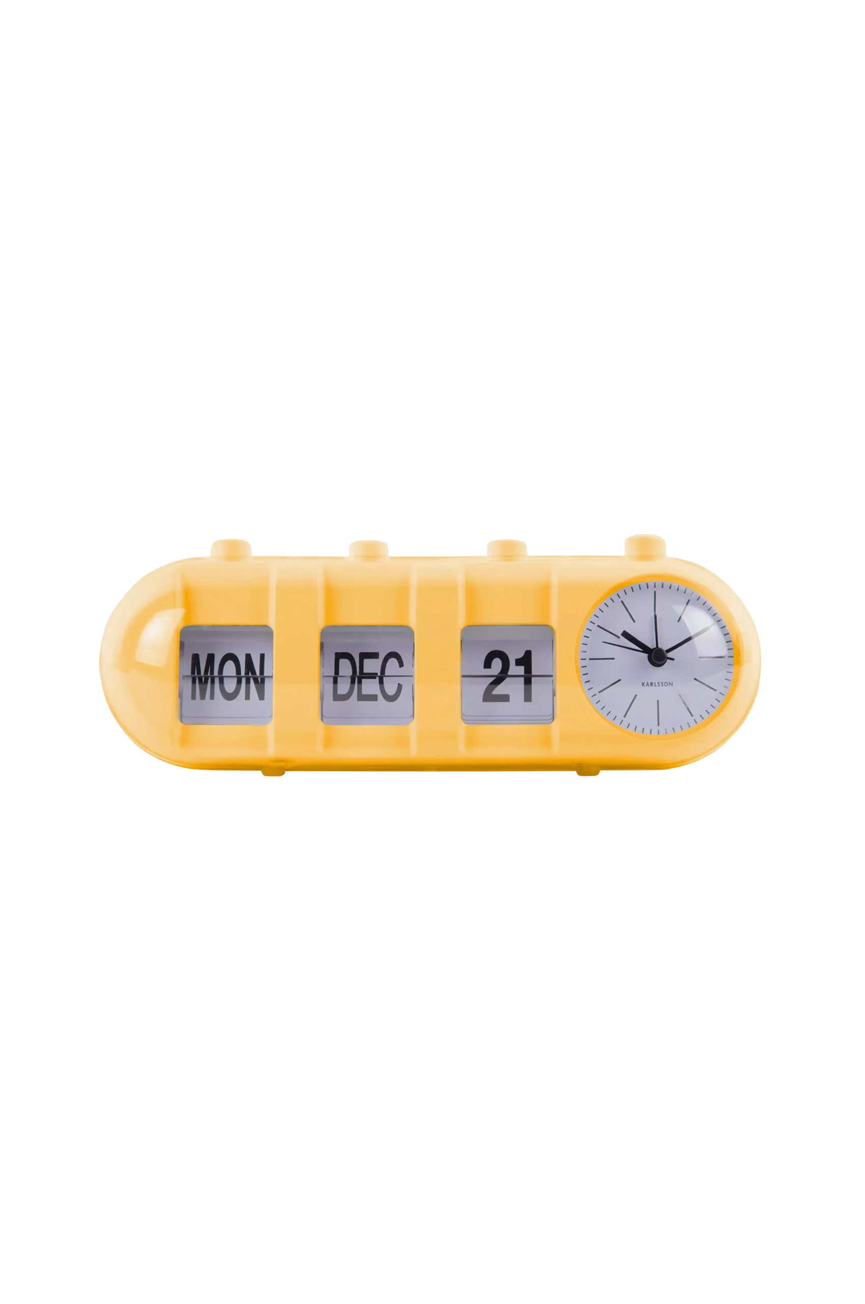 Alarm Klocka Retro Tube Calendar Flip
