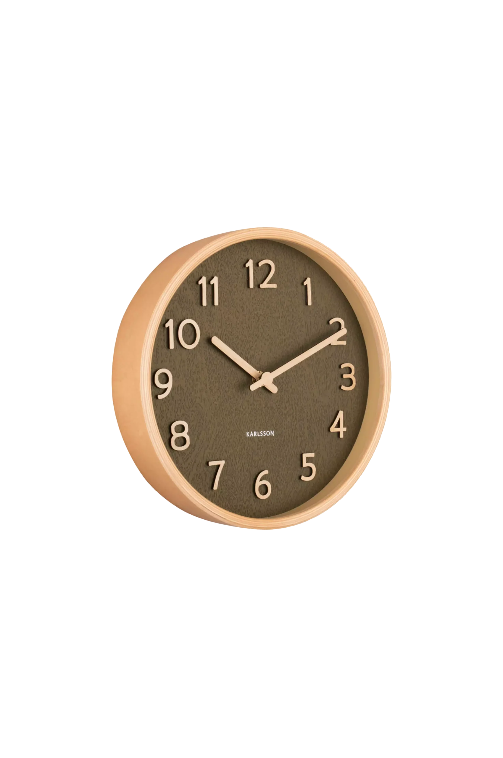 Väggklocka Pure Wood Grain Small