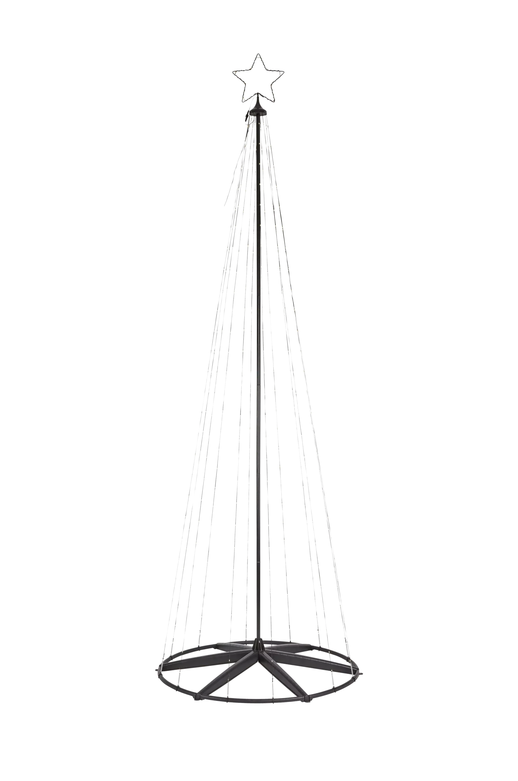 Julgran Abeto 3 m 380 LED-ljus