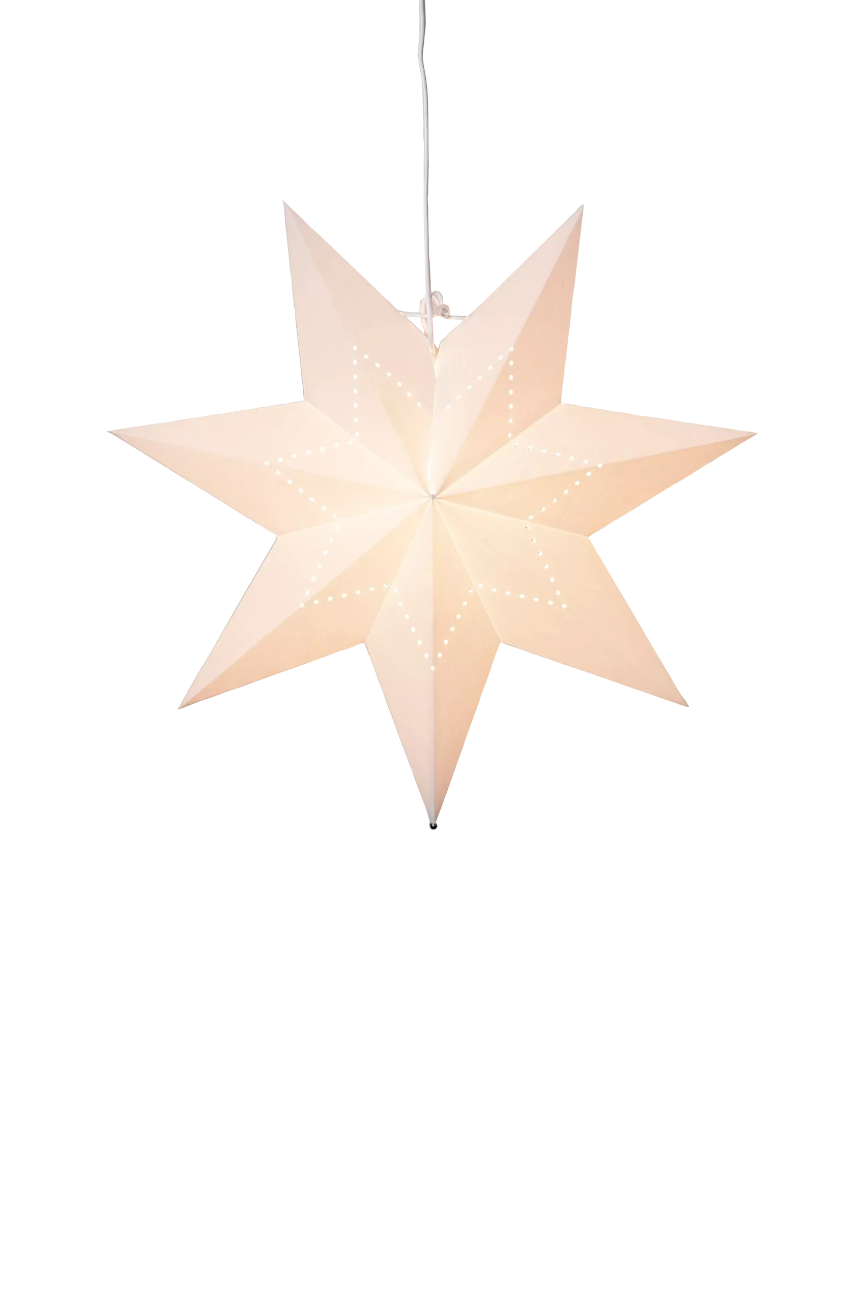 Pappersstjärna Lysa 45cm