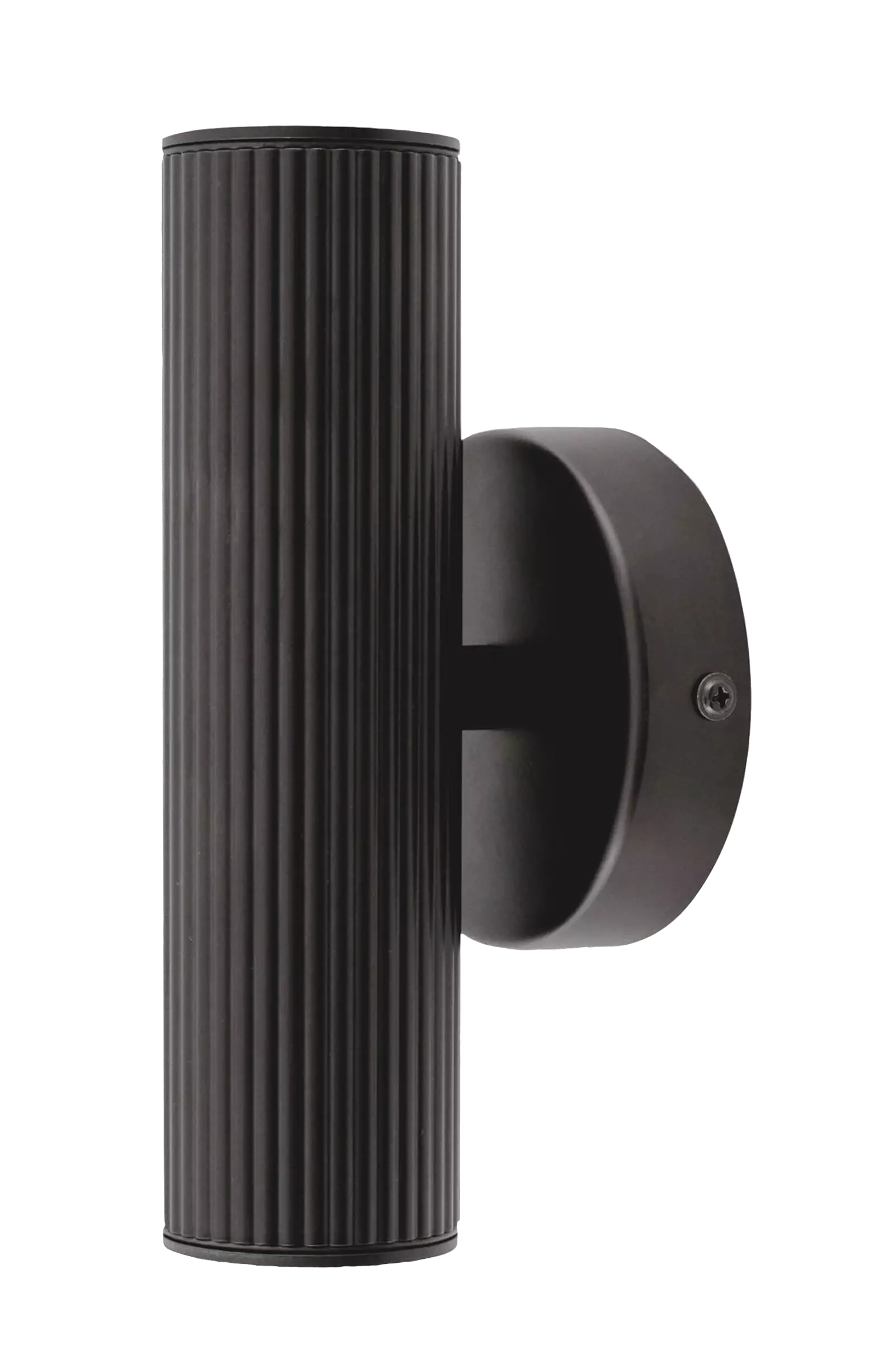 Vägglampa Hubble Up/Down IP44 fasadbelysning Svart