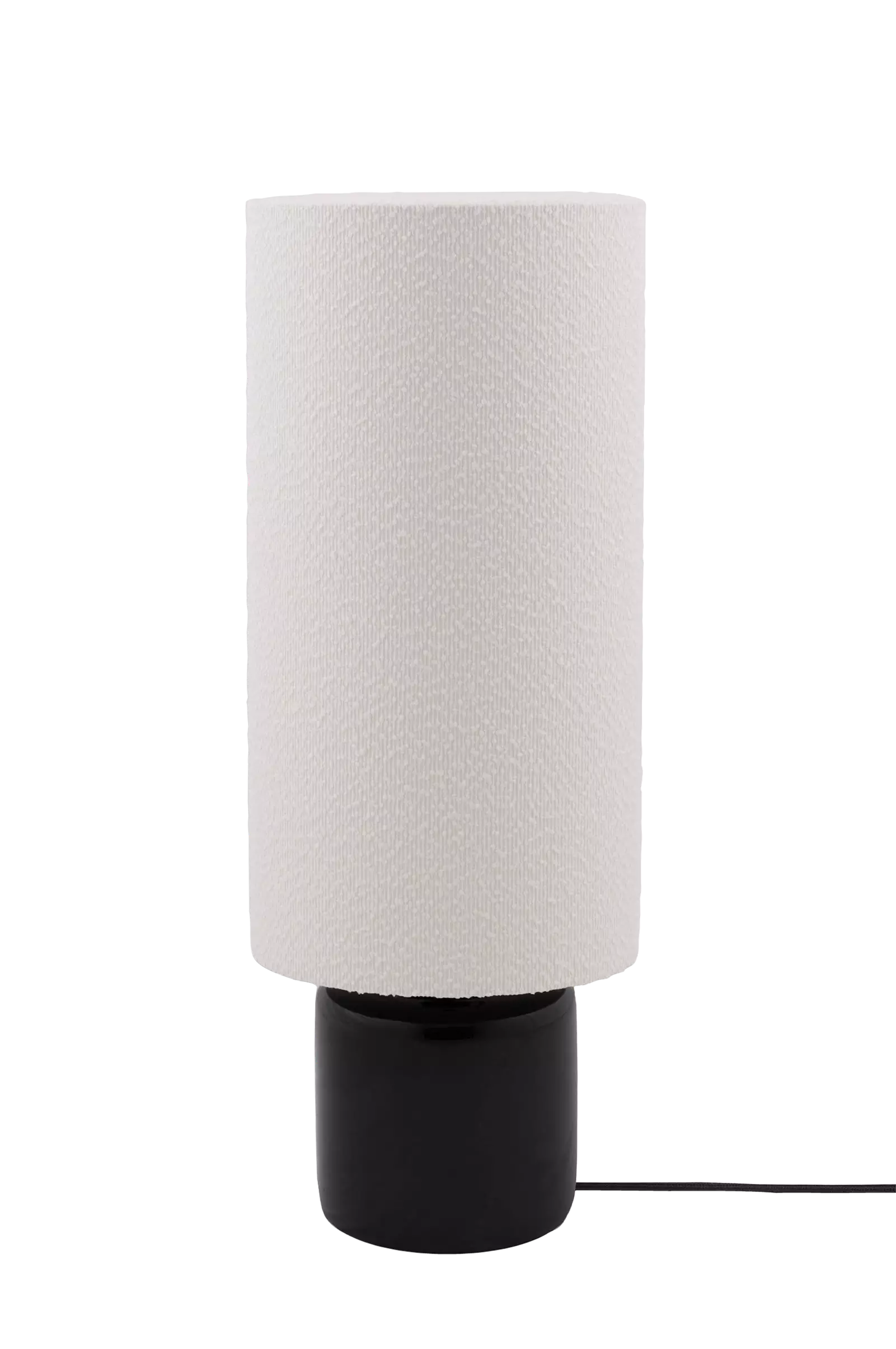 Golvlampa Florian 30 Vit bouclé/beige