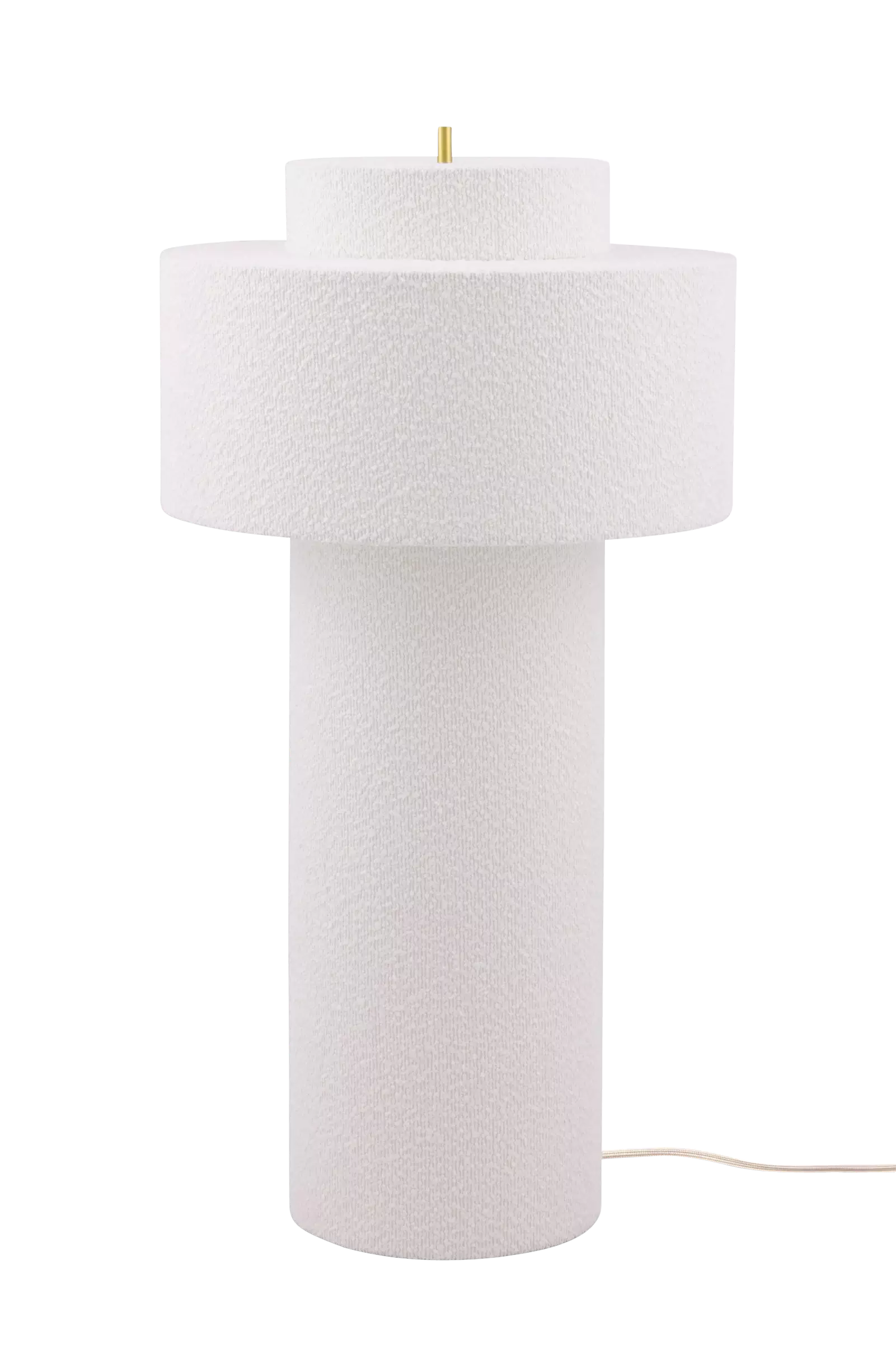 Golvlampa Noah 45 Vit bouclé