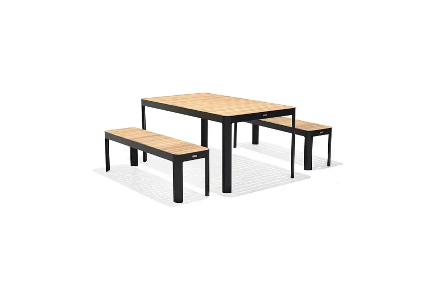 Utomhusmöbelgrupp Lifestyle Garden Portals 161 cm 2 bänkar