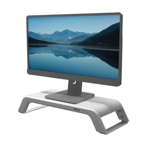 Fellowes Hana monitorstativ, vit