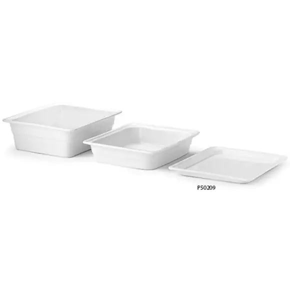 Gastrofat Fairway 1/2-25mm vitt Vitroporslin