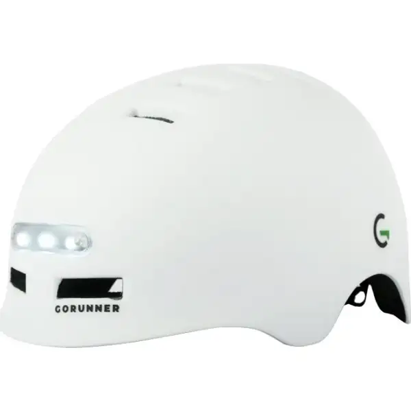 GoRunner Cykelhjälm, Str. S - 51-54 cm, vit