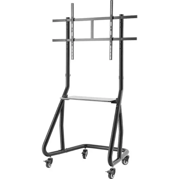 Hama 49-100" tv-stativ med hjul | Svart