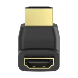 HAMA Adapter Hdmi 90 Grader Gold Svart