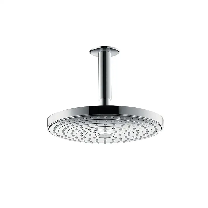 Huvuddusch HansgroheRaindance Select S 240 2-jet för TakmontageKrom, Med EcoSmart