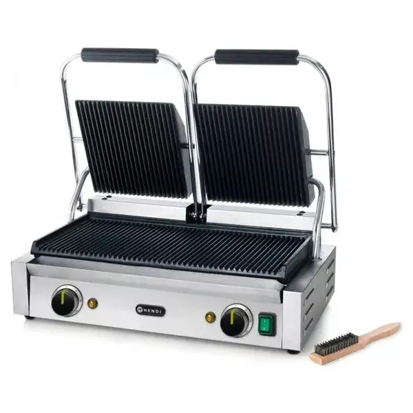 Hendi Clamp grill Rillad, stål