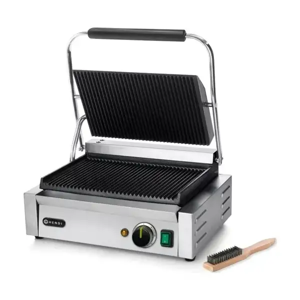 Hendi Clamp Smörgåsgrill Räfflad Panini