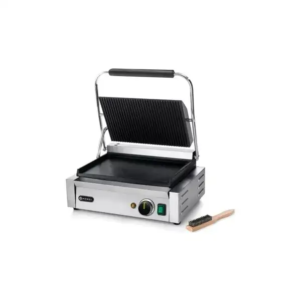 Hendi Clamp smörgåsgrill Slät/räfflad Panini