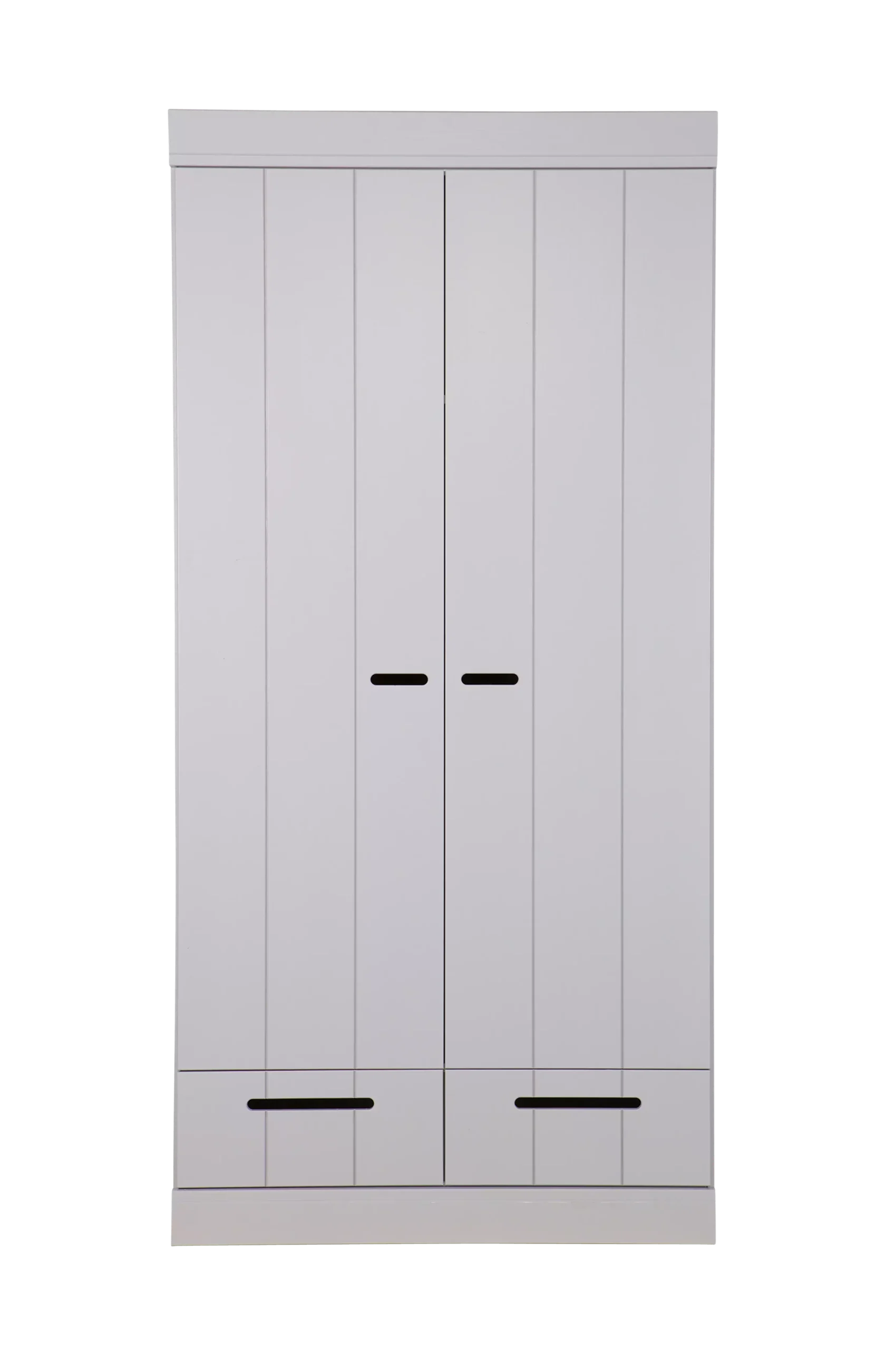Garderob Connect m struktur, H195xB94xD53