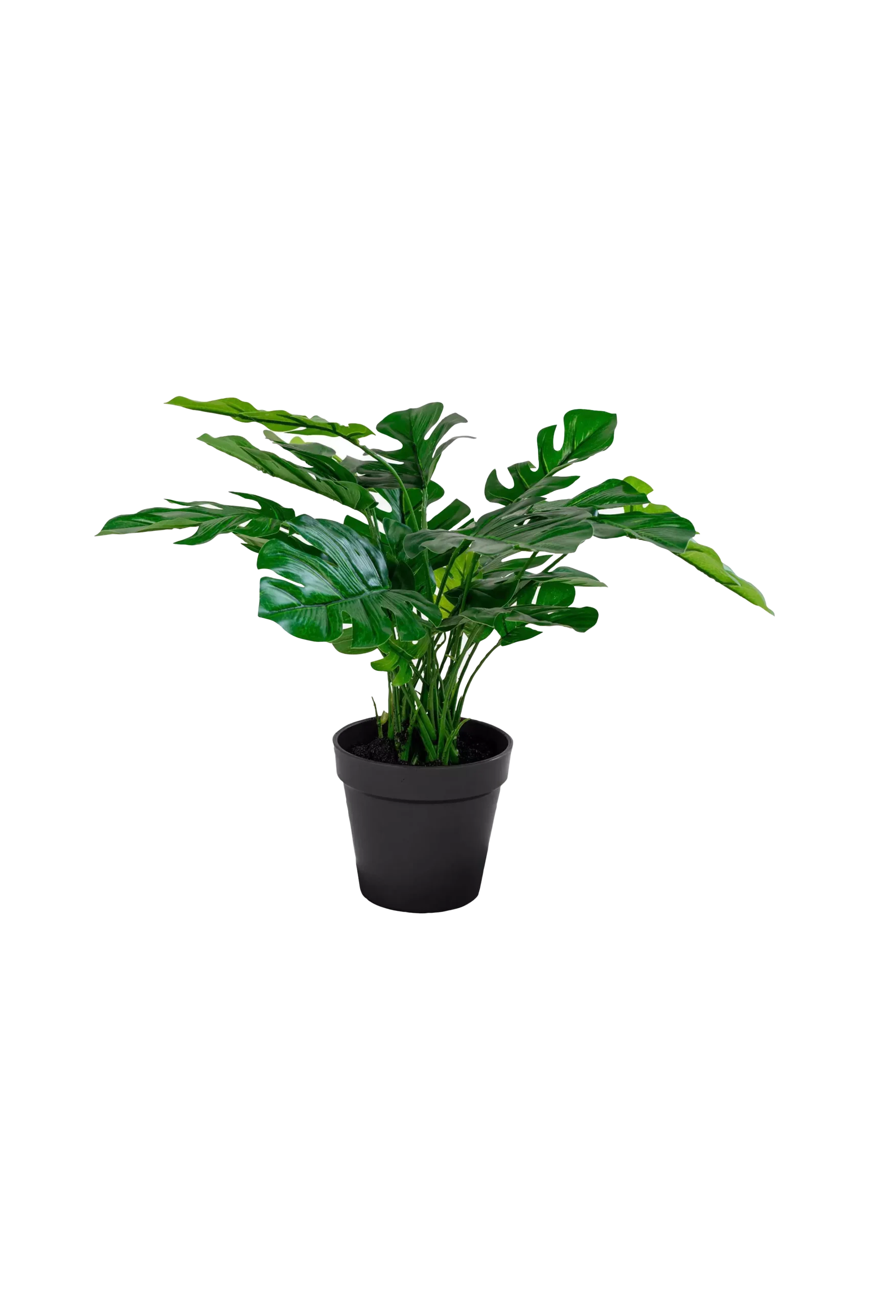 Konstgjord växt Monstera. Växt av PE plast. Ø 40 cm.