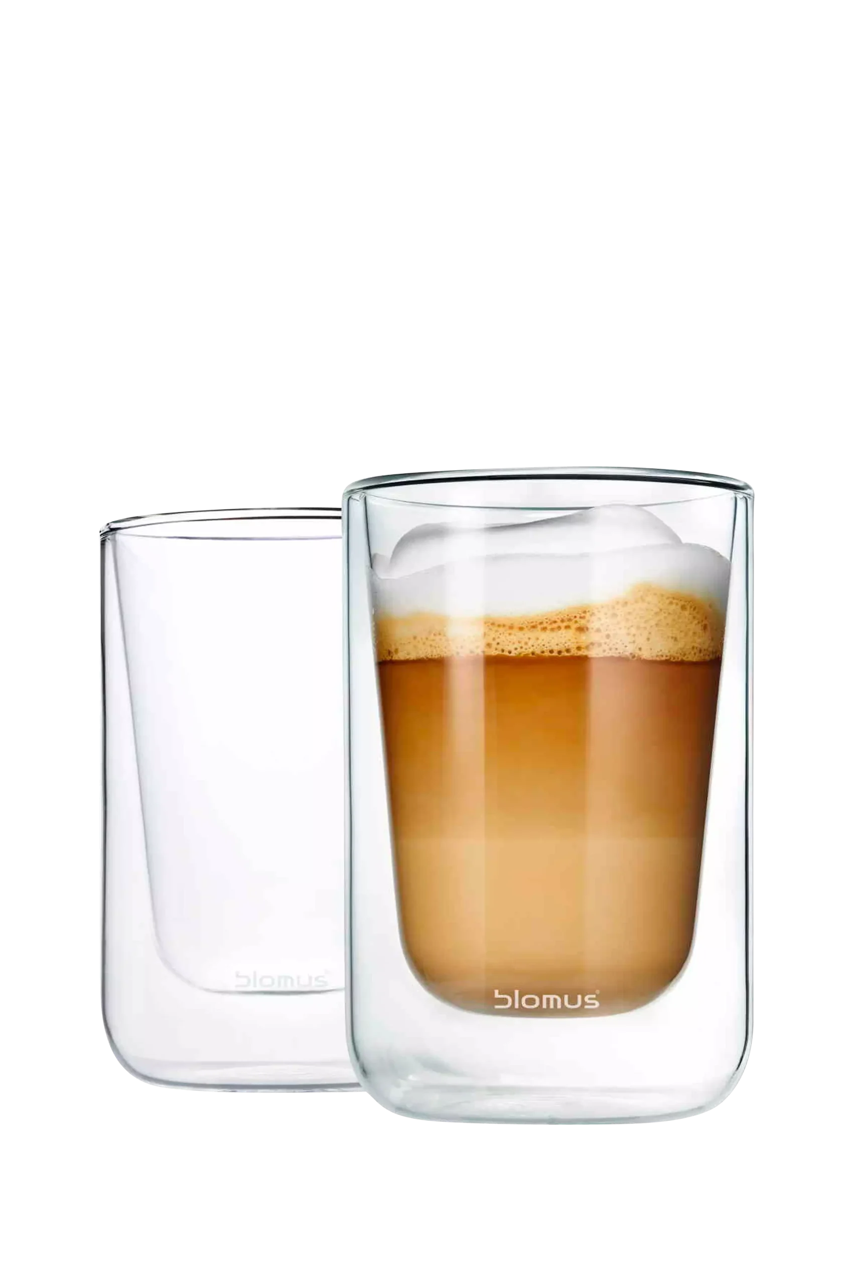 Cappuccinoglas Nero 250 ml 2 pack