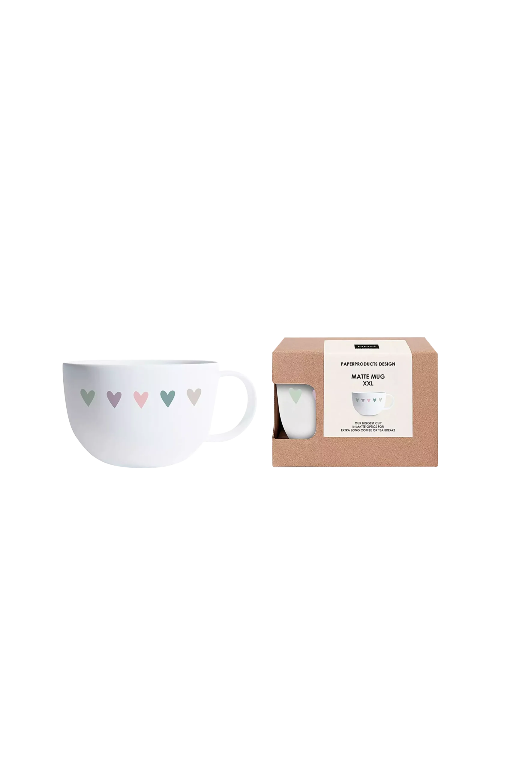 Mugg Heart Infusion Matt XXL 55 cl