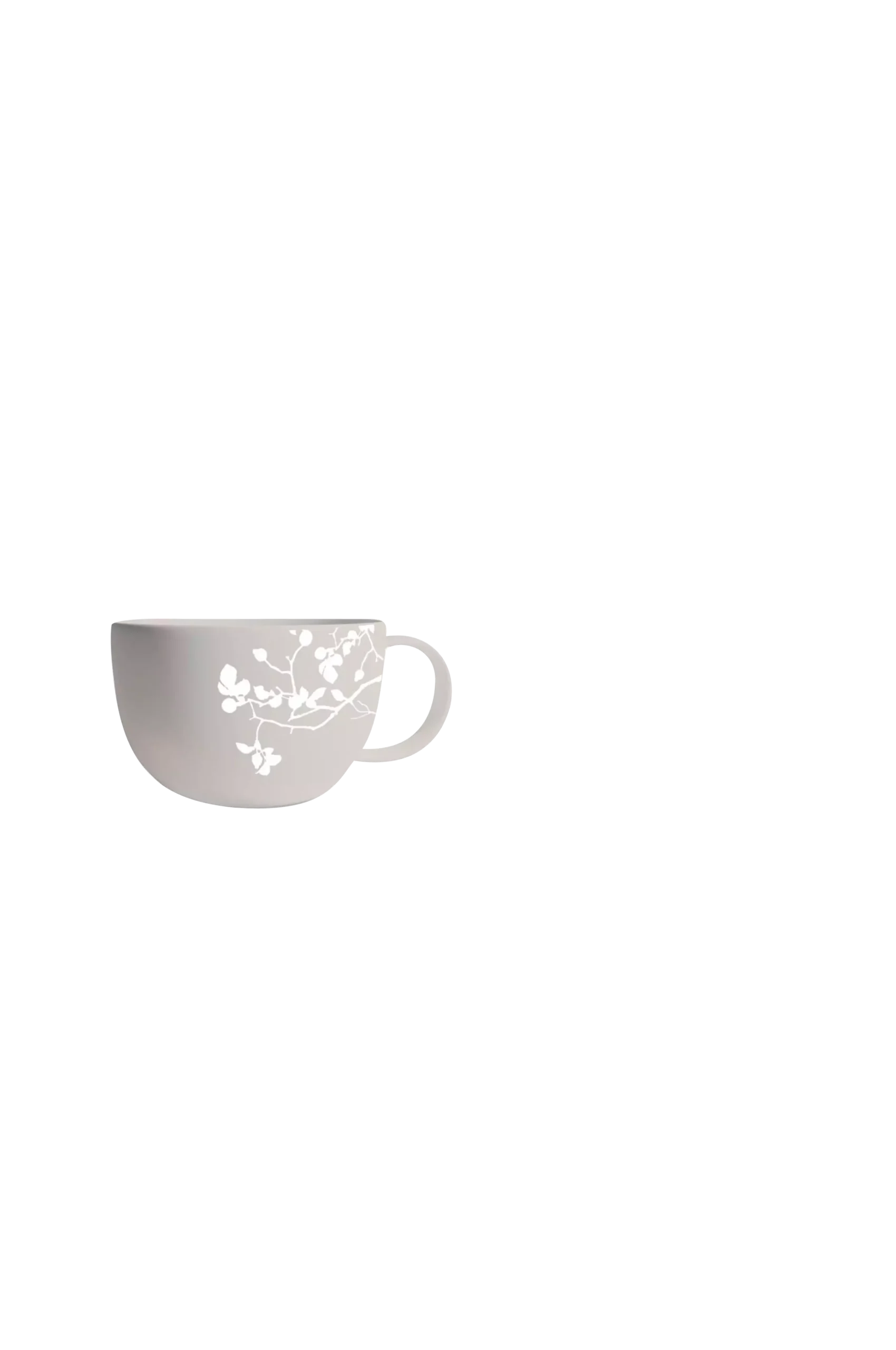 Mugg Pure Branch Matt XXL 55 cl