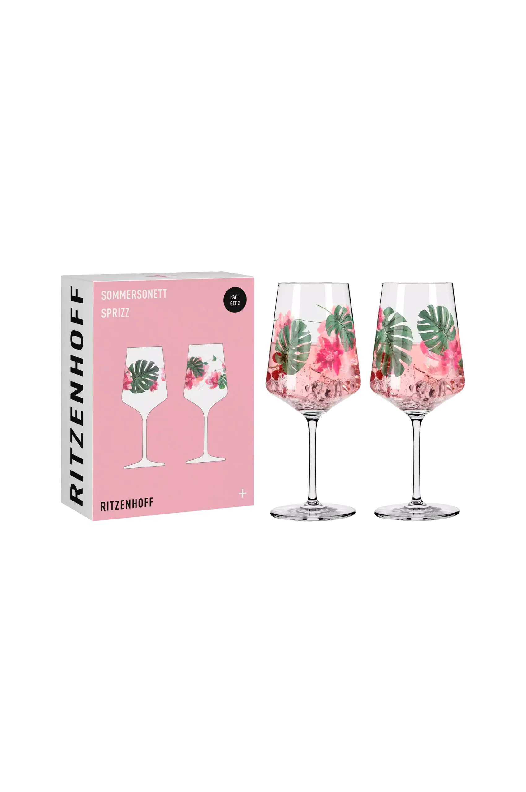 Vinglas Sommersonett Leaf 2-pack