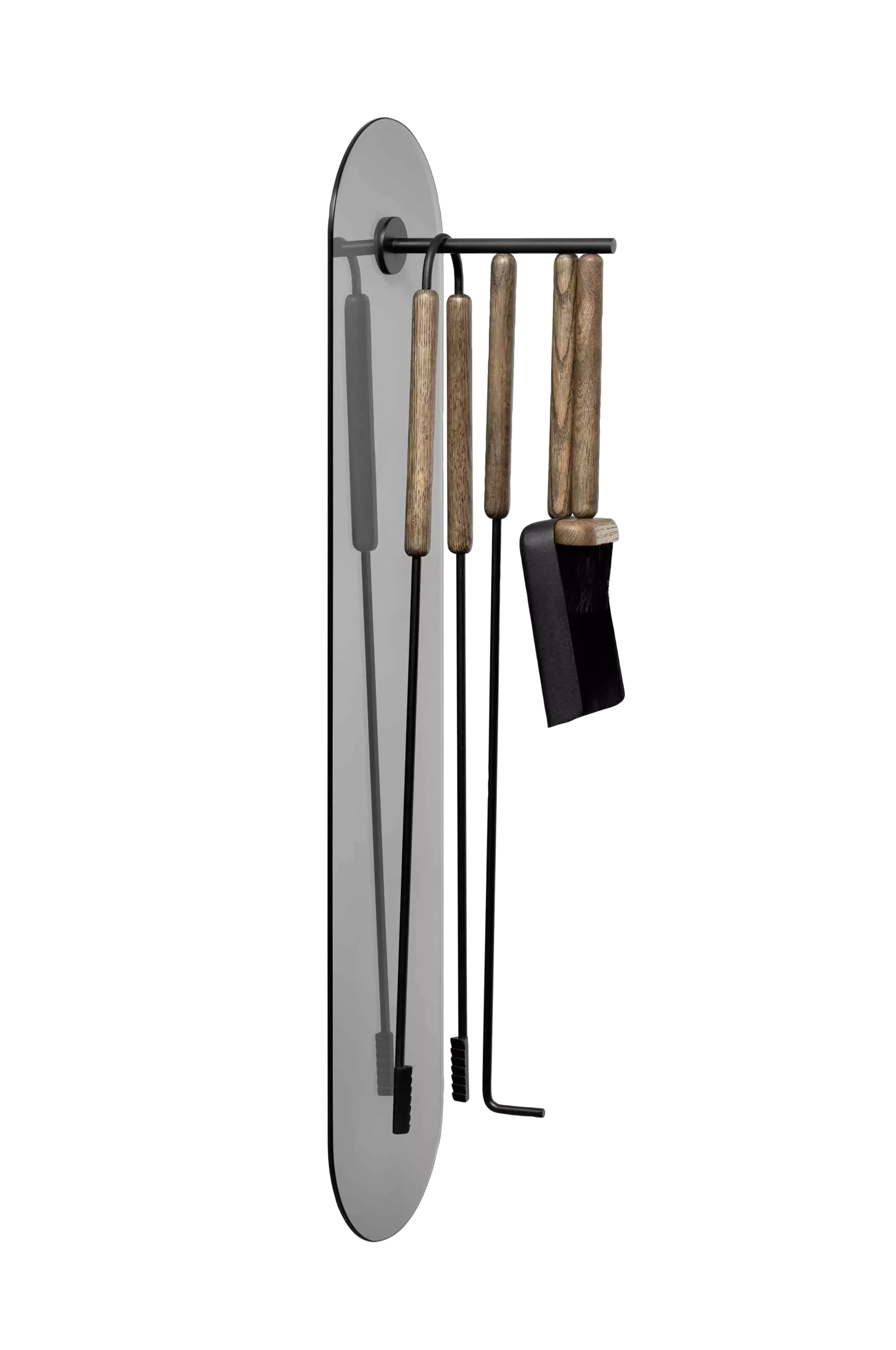 Kaminverktyg Vägg Ashi 5 Delar 86 cm