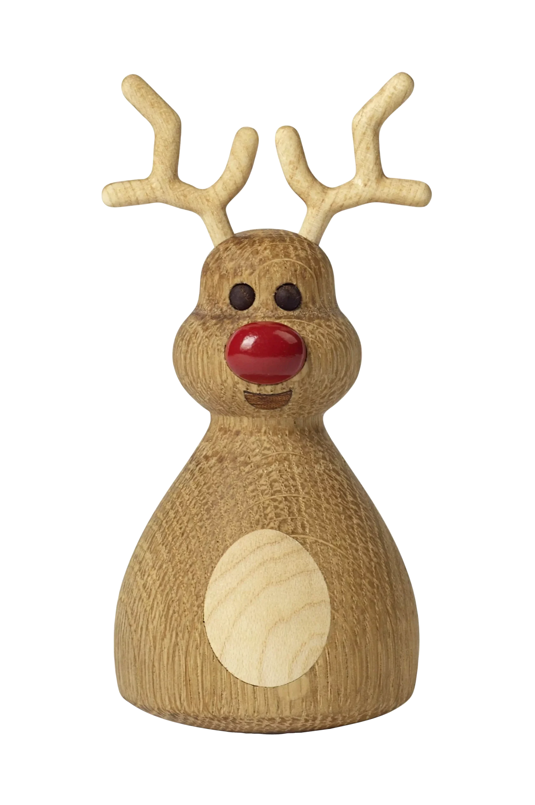 Trä Dekoration Woozie Ren 12 cm