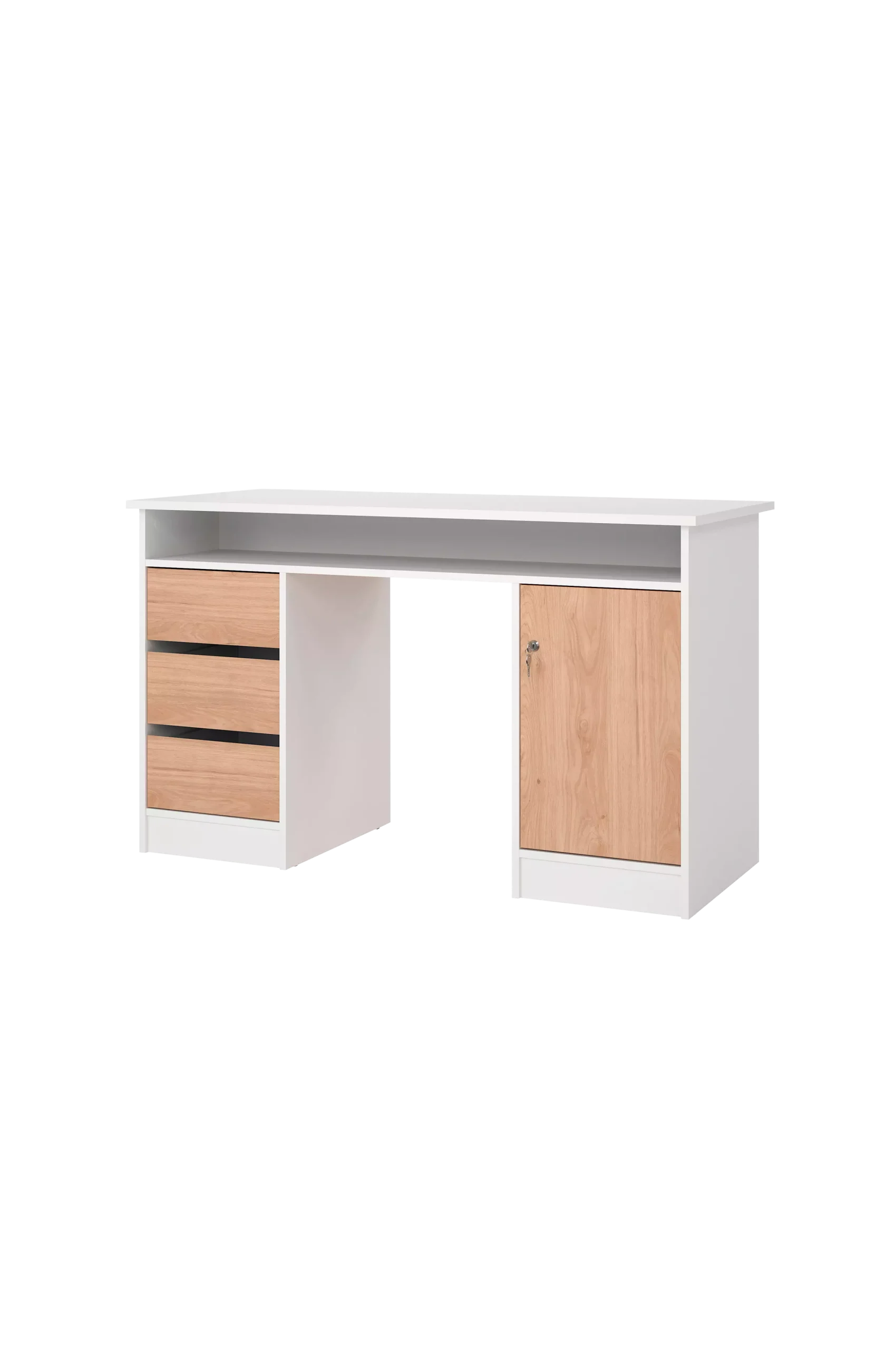 Function Plus Desk 1 dörr + 3 lådor