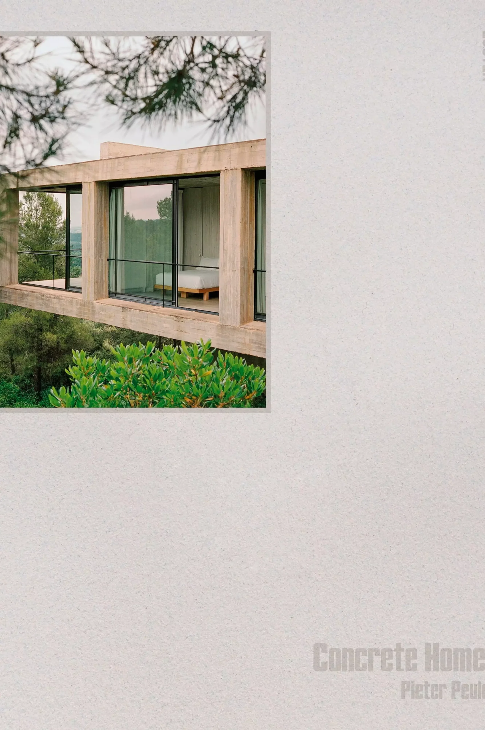 Coffee Table Book - Concrete Homes