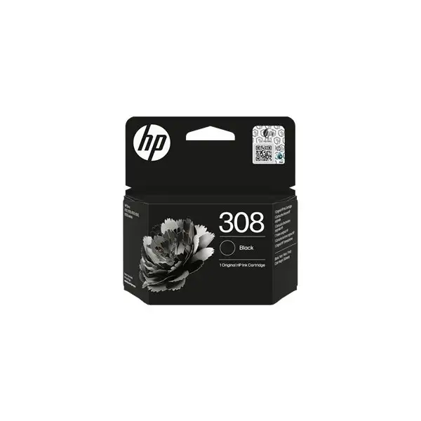 HP 308 Bläckpatron, svart