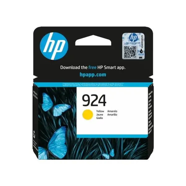 HP 924 original bläckpatron, gul