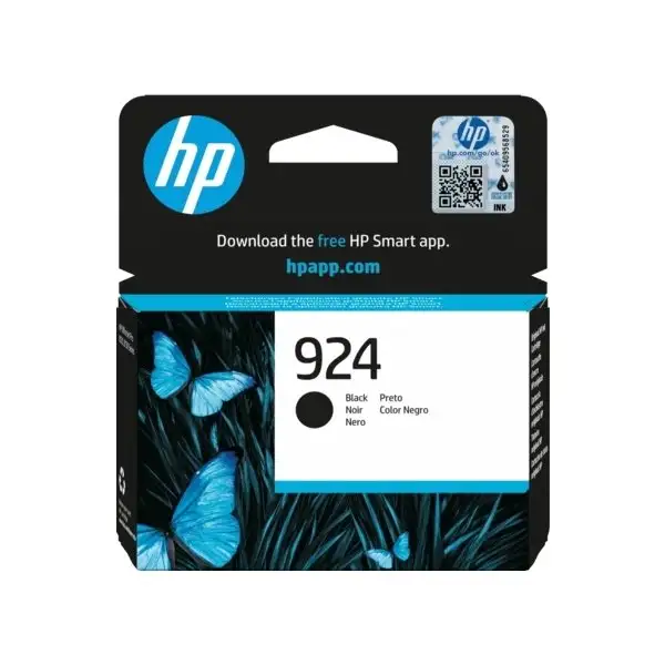 HP 924 original bläckpatron, svart