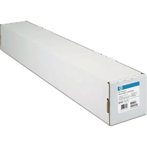 HP A0 bestruket plotterpapper, 90g, 841mm x 45,7mm