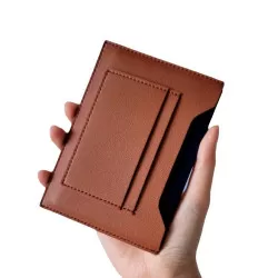 INF Reseplånbok & passfodral - Slim PU-läder passfodral
