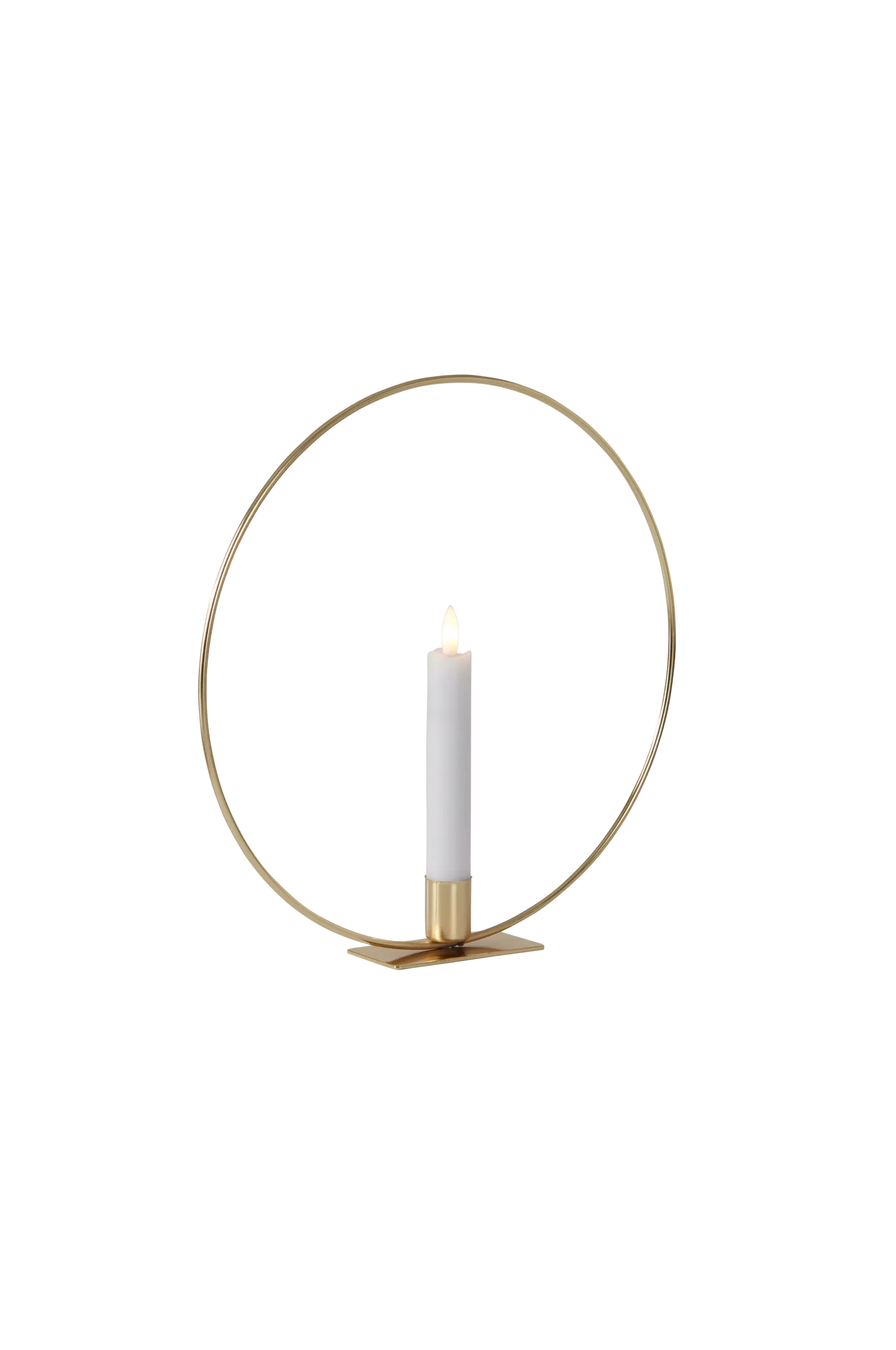 CANDLE RING bordsdekoration med LED-ljus