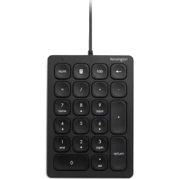 Kensington numerisk knappsats med kabel, svart