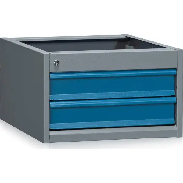 Lådmodul 2x100 mm för arbetsbord