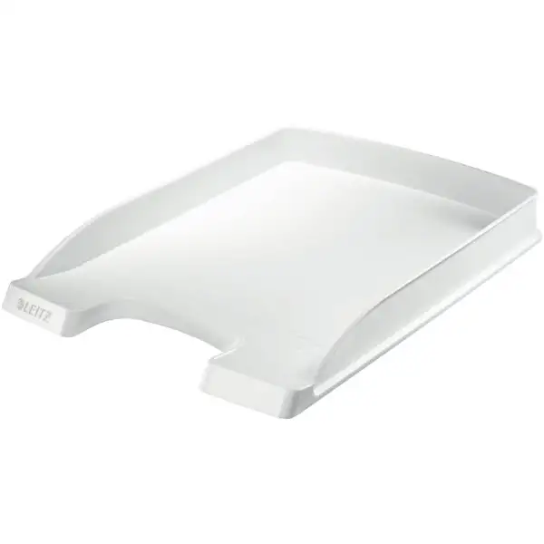 Leitz Plus Slim brevkorg, vit