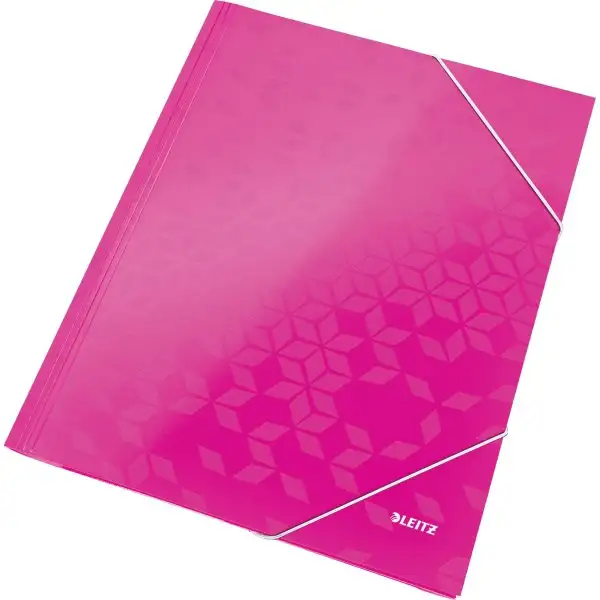 Leitz Wow snoddmapp, rosa