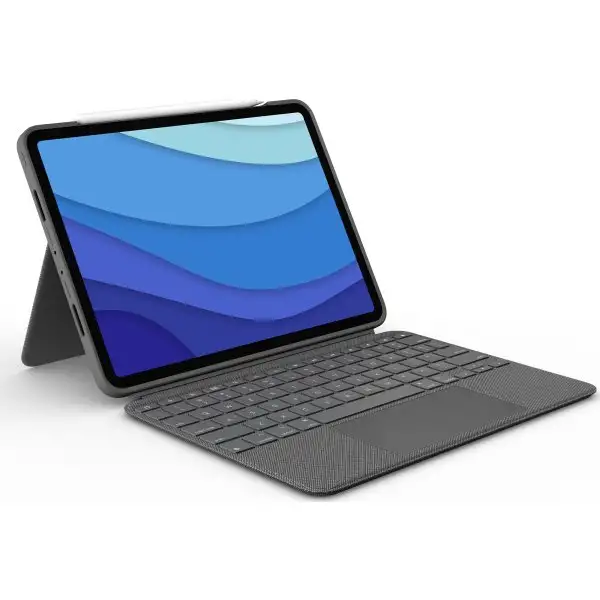 Logitech Combo Touch iPad Pro Cover 11”, grå