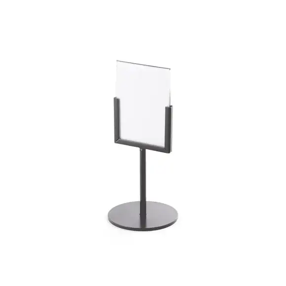 Menyhållare Lido A7 Mörkgrå inkl plexiglas